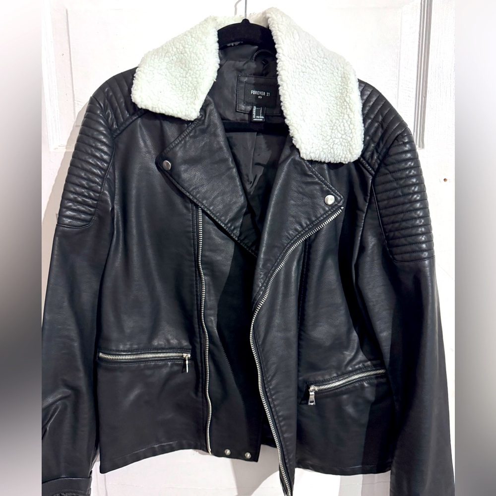 Forever 21 leather jacket